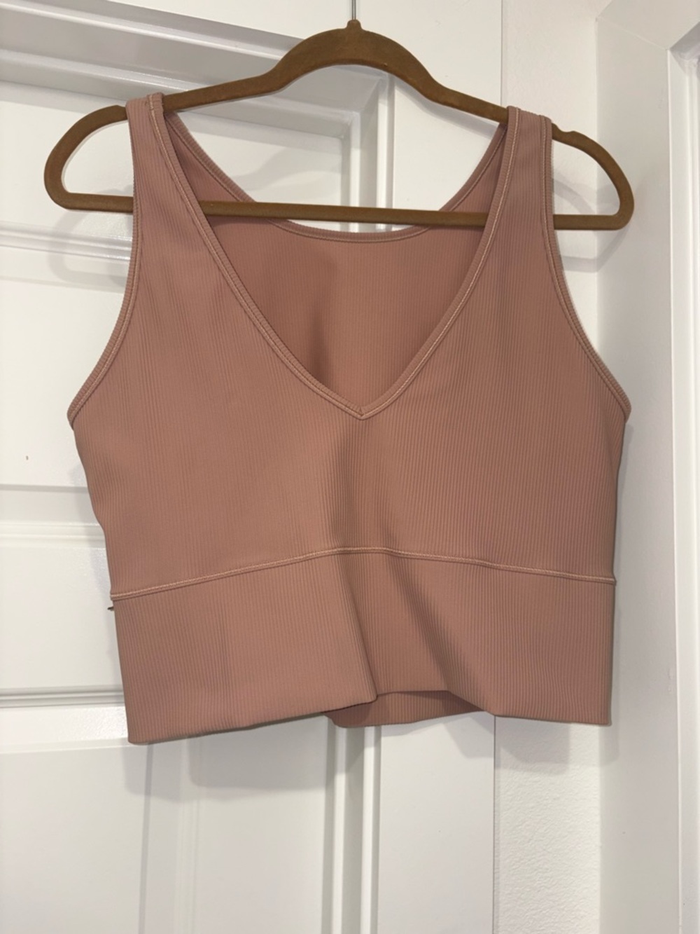 Lululemon Ribbed Cropped Tank Top - Picture 2 of 4